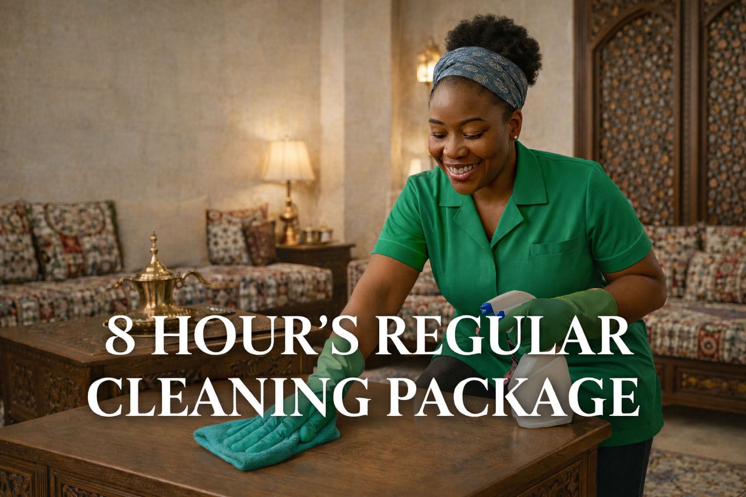 8 Hour's Hourly Cleaning Cleaning Package
