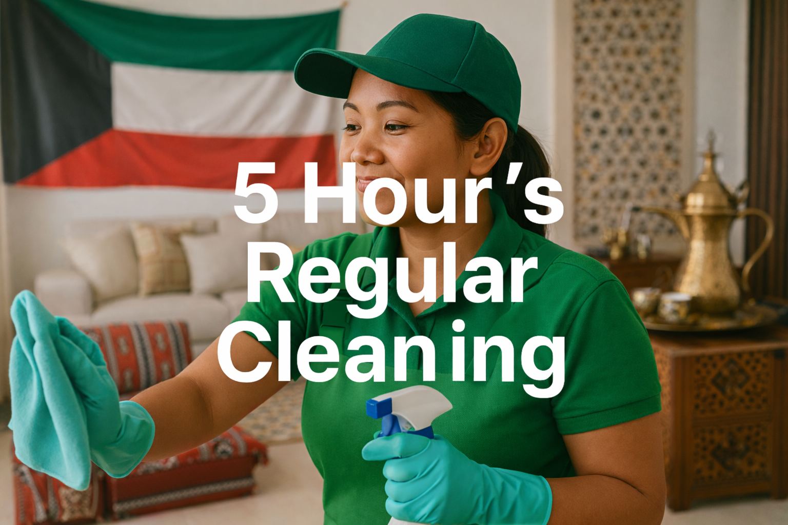 5 Hour's Regular Cleaning